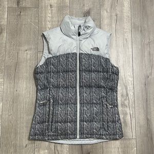 BARELY WORN North Face knit down vest—WOMENS SMALL
